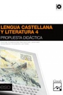 Portada del libro: Lengua castellana y literatura 4 (Cataluña). PD