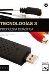 Portada del libro Tecnologías 3. PD - ISBN: 9788421849071