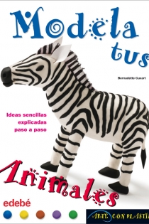 Portada del libro MODELA TUS ANIMALES CON PLASTILINA - ISBN: 9788423698202