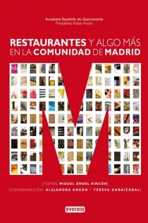 Portada del libro Restaurantes y algo más en la Comunidad de Madrid