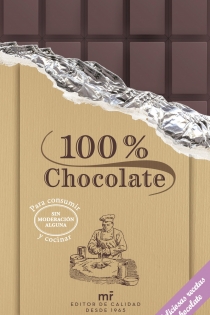 Portada del libro 100 % chocolate