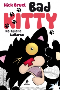 Portada del libro Bad kitty no quiere bañarse - ISBN: 9788427203266
