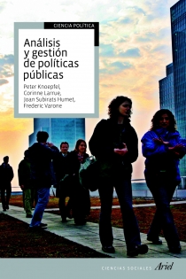 Portada del libro: Análisis y gestión de políticas públicas