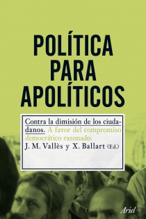 Portada del libro: Política para apolíticos