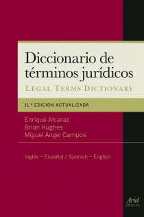 Portada del libro Diccionario de términos jurídicos