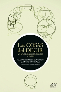 Portada del libro Las cosas del decir - ISBN: 9788434405691