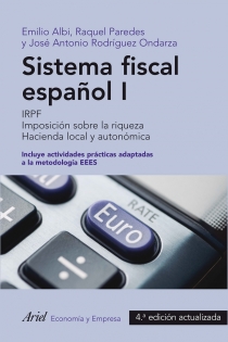Portada del libro: Sistema fiscal español I (2013)