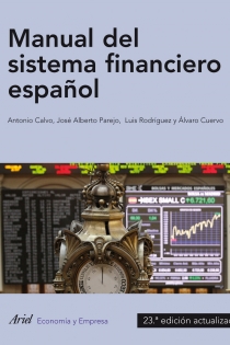 Portada del libro Manual de sistema financiero español