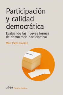 Portada del libro Participación y calidad democrática - ISBN: 9788434418394