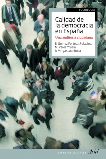 Portada del libro: Calidad de la democracia en España