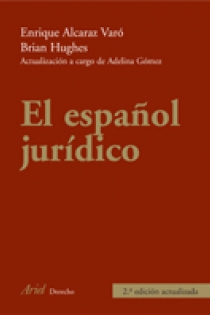 Portada del libro El español jurídico