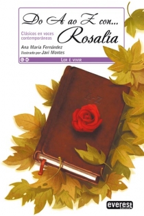 Portada del libro Do A ao Z con... Rosalía