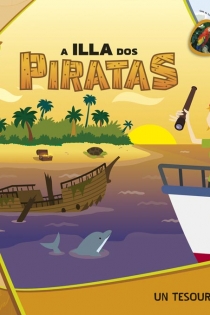 Portada del libro 8. Peky explora: A illa dos piratas. Un tesouro no Caribe
