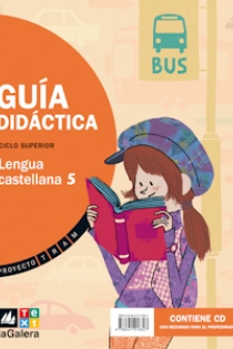 Portada del libro: TRAM Guia didàctica Lengua castellana 5