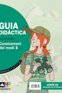 Portada del libro: TRAM Guia didàctica Coneixement del medi 5