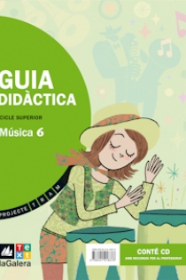 Portada del libro: TRAM Guia didàctica Música 6