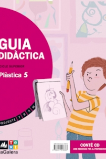 Portada del libro TRAM Guia didàctica Plàstica 5