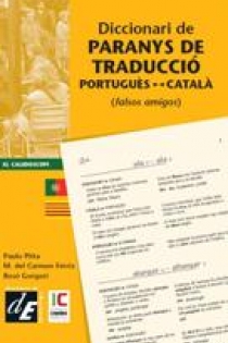 Portada del libro: Diccionari de paranys de traducció portuguès-català