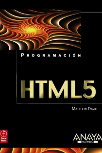 Portada del libro HTML5 - ISBN: 9788441528543