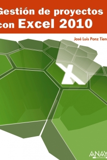 Portada del libro: Gestión de proyectos con Excel 2010