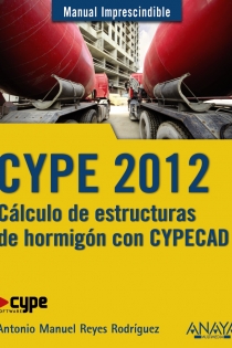 Portada del libro: CYPE 2012. Cálculo de estructuras de hormigón con CYPECAD