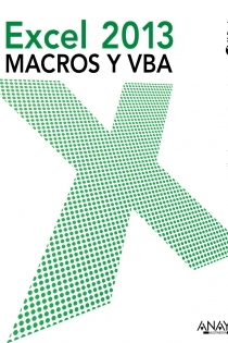 Portada del libro: Excel 2013. Macros y VBA