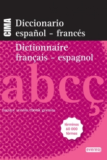 Portada del libro: Diccionario Nuevo Cima Español-Francés. Dictionnaire Francés-Español