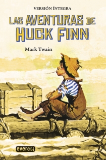 Portada del libro Las aventuras de Huck Finn