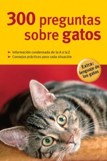 Portada del libro: 300 preguntas sobre gatos
