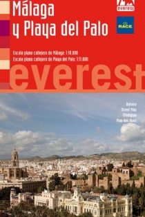 Portada del libro: Planos callejeros de Málaga y Playa del Palo