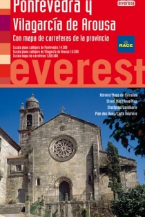 Portada del libro: Planos callejeros de Pontevedra y Vilagarcía de Arousa