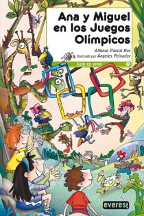 Portada del libro: Ana y Miguel en los Juegos Olímpicos
