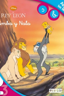 Portada del libro: El Rey León. Simba y Nala. Lectura Nivel 2