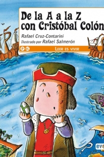 Portada del libro: De la A a la Z con Cristóbal Colón