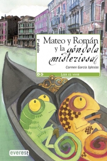 Portada del libro: Mateo y Román y la góndola misteriosa