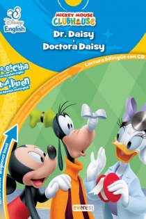 Portada del libro Disney English. Dr. Daisy. Doctora Daisy. Nivel básico. Beginner level