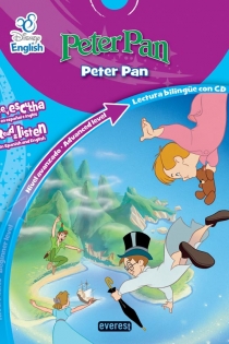 Portada del libro: Disney English. Peter Pan. Peter Pan. Nivel avanzado. Advanced Level