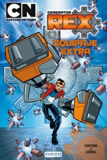 Portada del libro: Generator Rex. Equipaje Extra. Cómic 2