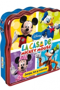 Portada del libro La casa de Mickey mouse. Juega, lee y colorea - ISBN: 9788444166537