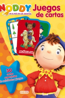 Portada del libro Noddy en el país de los juguetes. Juegos de cartas - ISBN: 9788444168333