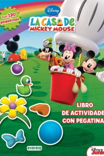 Portada del libro La Casa de Mickey Mouse. Libro de actividades con pegatinas