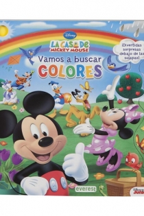 Portada del libro La Casa de Mickey Mouse. Vamos a buscar colores