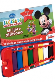 Portada del libro: La Casa de Mickey Mouse. Mi libro xilófono