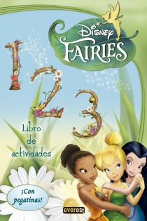 Portada del libro: Fairies. 1, 2, 3. Libro de actividades