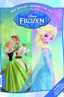 Portada del libro: Frozen. Llibre amb jocs i activitats a tot color