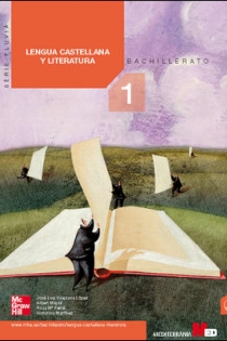 Portada del libro: Lengua castellana y literatura. 1º. Bachillerato. Cataluña. REV