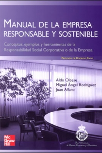 Portada del libro: Manual de la Empresa Responsable y Sostenible. Conceptos y herramientas de la Responsabilidad Social Corporativa o de la Empresa