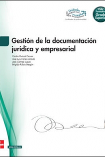 Portada del libro: Gestion Documentacion juridica y empresarial.Grado Superior