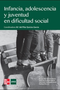 Portada del libro: Infancia, adolescencia y juventud en dificultad y riesgo social