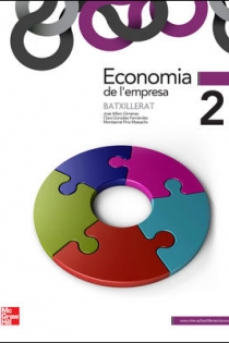 Portada del libro: LA Economia de l'empresa 2 batx Valenciano